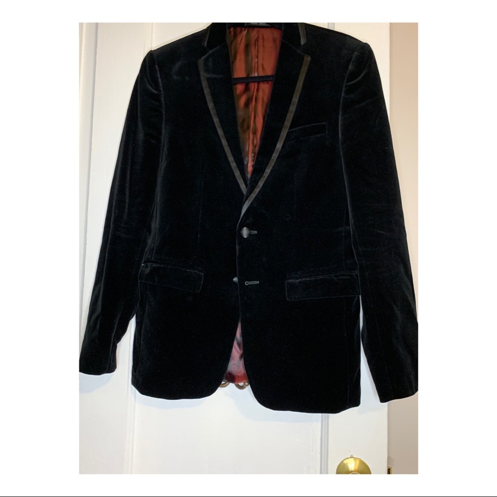 Black Velvet Zara Blazer